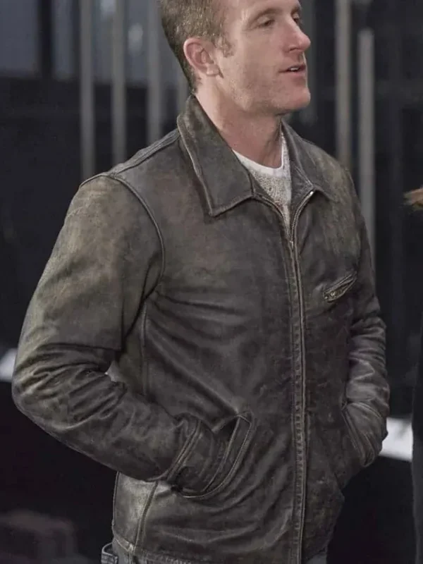 Scott Caan Alert Missing Persons Unit Leather Jacket
