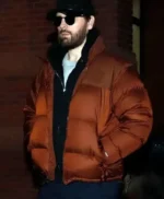 Scott Disick Brown Puffer Jacket