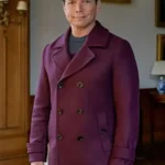 Scott Wolf A Merry Scottish Christmas 2023 Wool Peacoat