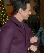 Scott Wolf A Merry Scottish Christmas 2023 Wool Peacoat