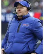 Sean McDermott Buffalo Bills Puffer Jacket