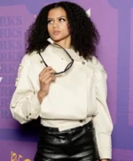 Storm v LA Sparks Rae Burrell White Jacket