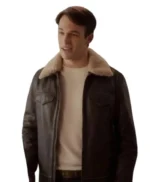 Sebastiano Pigazzi And Just Like That Leather Jacket