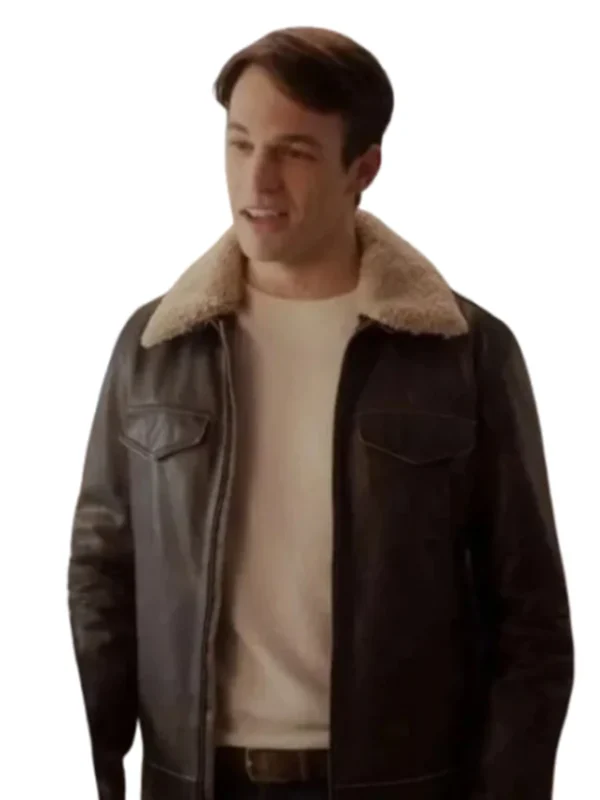 Sebastiano Pigazzi And Just Like That Leather Jacket