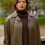 Seema Patel And Just Like That S03 Leather Coat