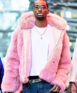 Shai Gilgeous-Alexander Pink Fur Jacket