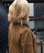 Amy Sedaris Elsbeth S03 Brown Suede Jacket