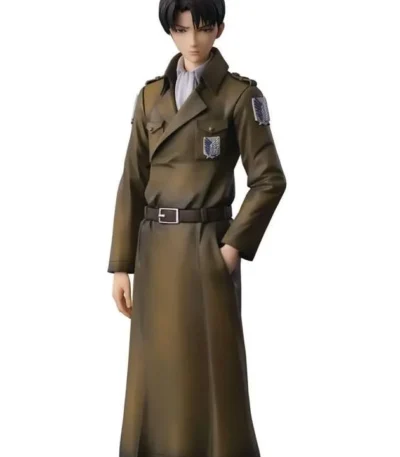 Attack On Titan S03 Eren Jaeger Green Trench Coat