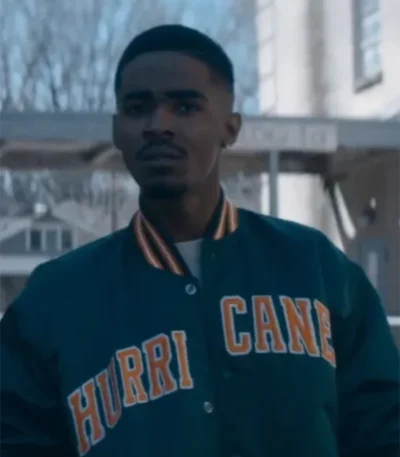 BMF S02 Myles Truitt Letterman Jacket