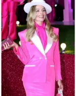 Barbie 2023 Margot Robbie Pink Blazer