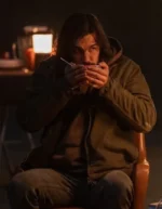 Bird Box Barcelona 2023 Mario Casas Brown Jacket