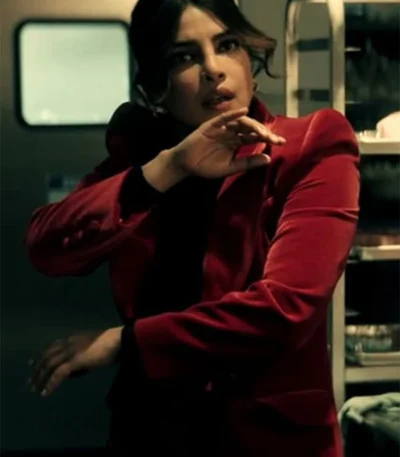Citadel S01 Priyanka Chopra Red Suit