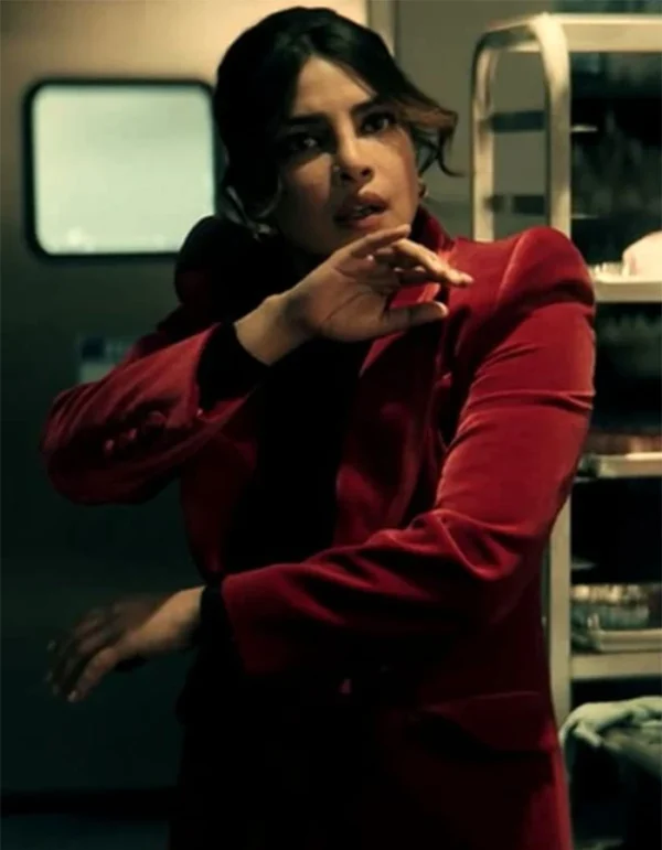 Citadel S01 Priyanka Chopra Red Suit