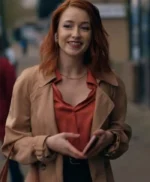 Emily Tennant The Wish Swap Brown Coat