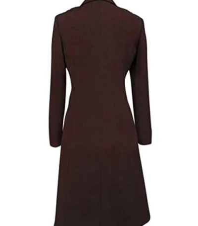 Eren Yeager Attack on Titan Brown Long Wool Coat