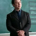 Evan English Teacher Black Blazer