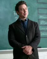 Evan English Teacher Black Blazer