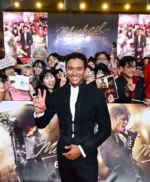 Jaafar Jackson Michael Movie Japan Premiere Black Jacket