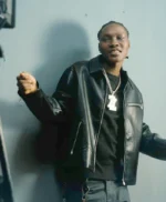 Zinoleesky Black Leather Jacket