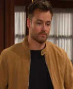 Peyton Meyer Days Of Our Lives Suede Jacket