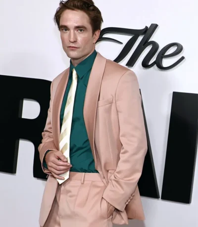 Robert Pattinson Pink Suit The Drama Premiere