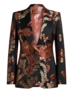 Roselyn Josh Elsbeth Floral Blazer