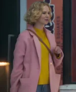 Rosy McEwen Black Mirror S07 Pink Coat