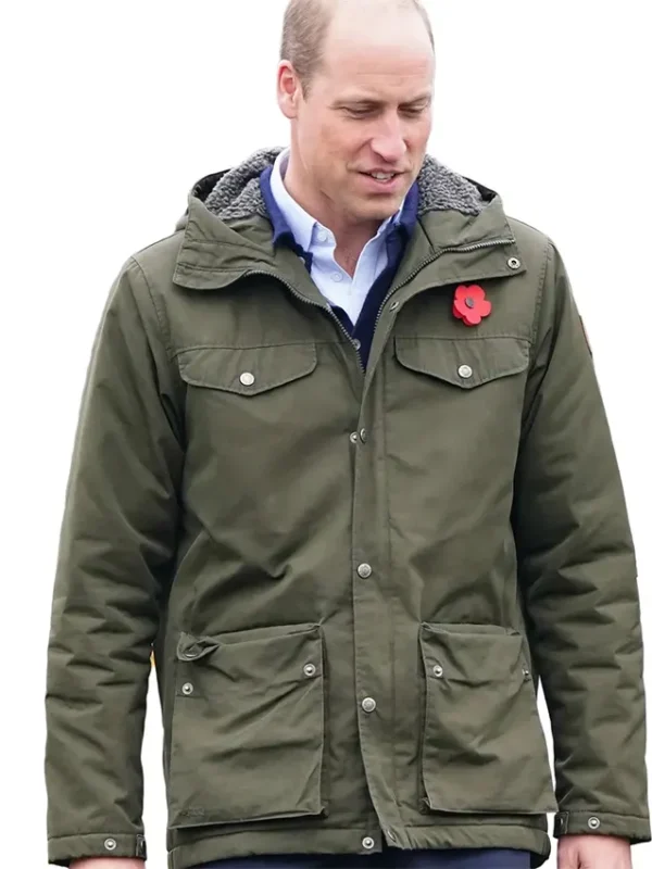 Prince William Scotland Green Jacket