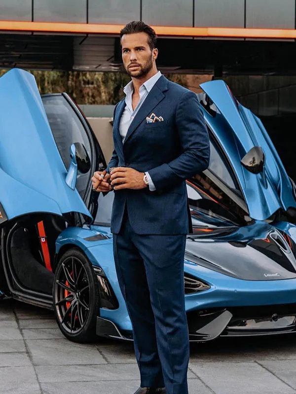 Tristan Tate Blue Suit Tristan Tate Blue Suit