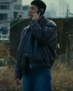 Um Tae-Seong The Trunk S01 Black Leather Jacket