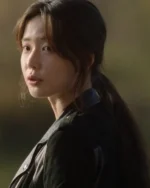 Yoo In-young The Trunk S01 Black Biker Jacket