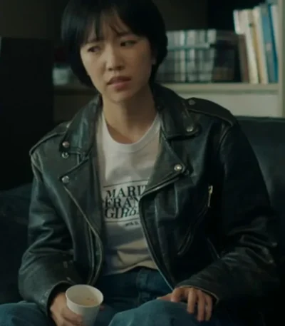 Si-Jeong The Trunk S01 Black Leather Jacket