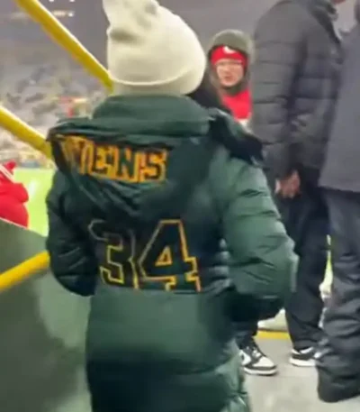 Simone Biles Green Puffer Hooded Jacket