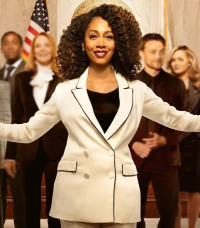 Simone Missick Tv Series All Rise S01 Epsidoe 01 White Blazer