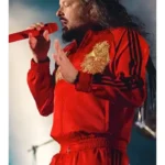 Jonathan Davis Red Tracksuit