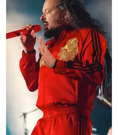 Jonathan Davis Red Tracksuit