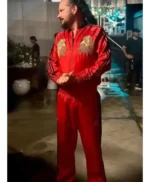 Jonathan Davis Red Tracksuit