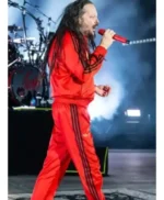 Jonathan Davis Red Tracksuit
