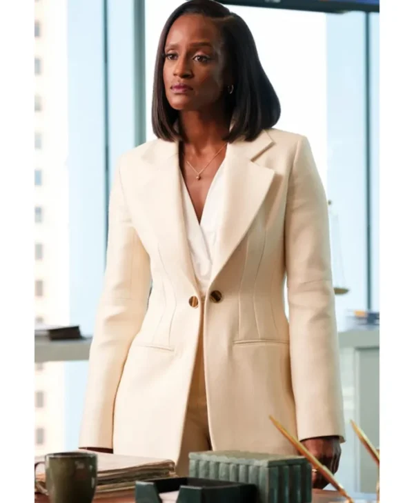 Skye P. Marshall Matlock 2024 White Blazer