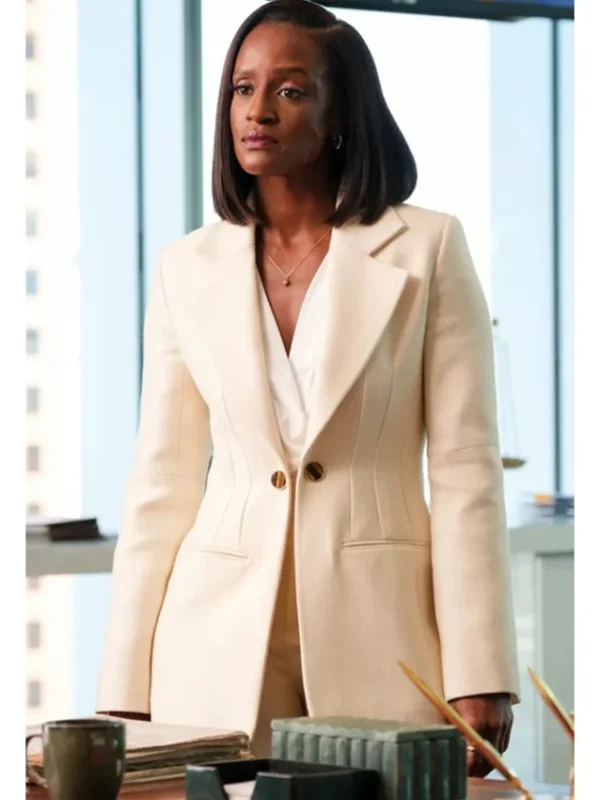 Skye P. Marshall Matlock 2024 White Blazer
