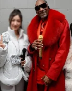 Snoop Dogg Halftime Show Christmas 2025 Red Coat