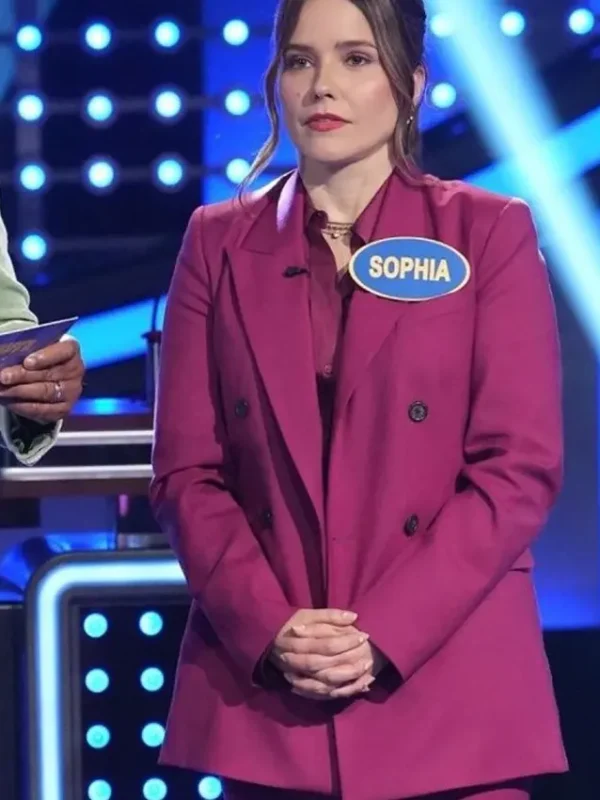Sophia Bush Family Feud Maroon Blazer