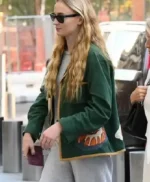 Sophie Turner Green Blazer