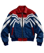 Spider Man Brand New Day Cosplay Leather Bomber Jacket