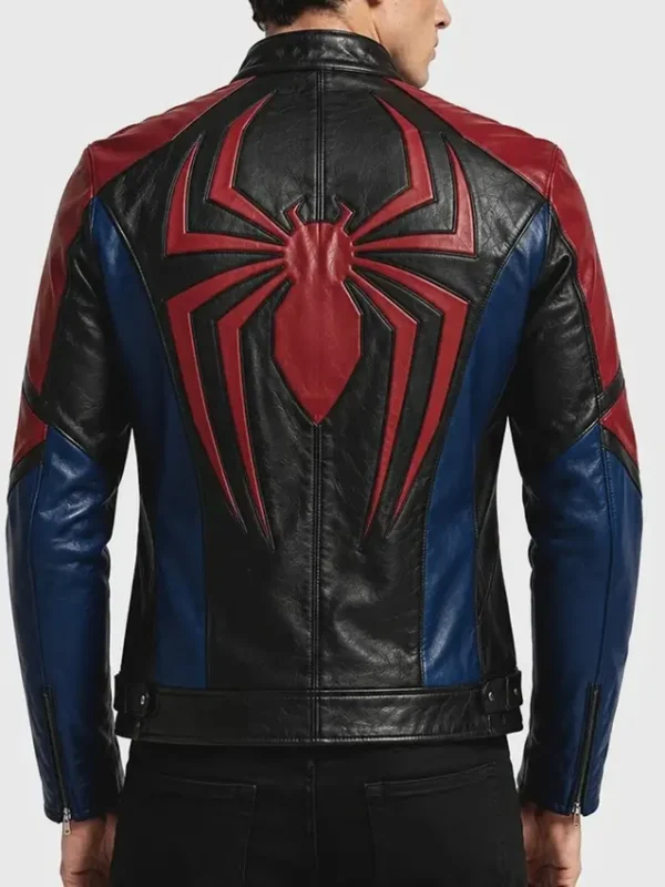 Spider Man Brand New Day Leather Cosplay Biker Jacket