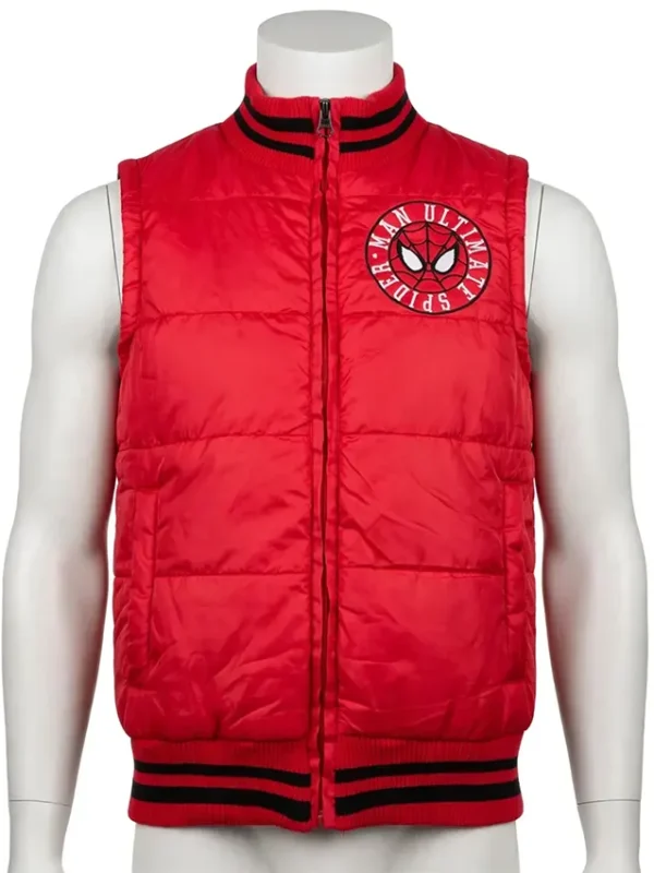 Spider-Man Brand New Day Red Puffer Vest