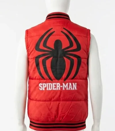 Spider-Man Brand New Day Red Puffer Vest