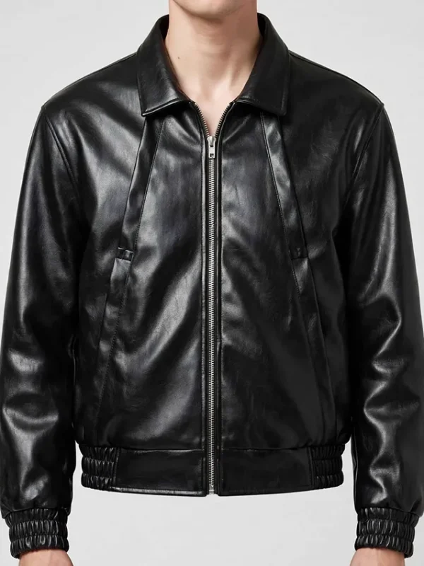 Spider Man Leather Bomber Cosplay Jacket