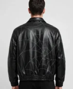 Spider Man Leather Bomber Cosplay Jacket