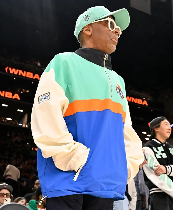 Spike Lee New York Liberty Windbreaker Jacket Spike Lee New York Liberty Windbreaker Jacket